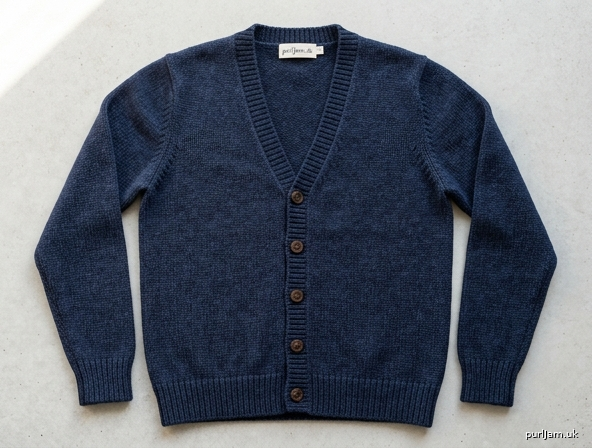 Classic Mens V Neck Cardigan