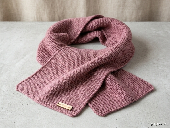 Cosy Garter Stitch Scarf A Confident Second Project