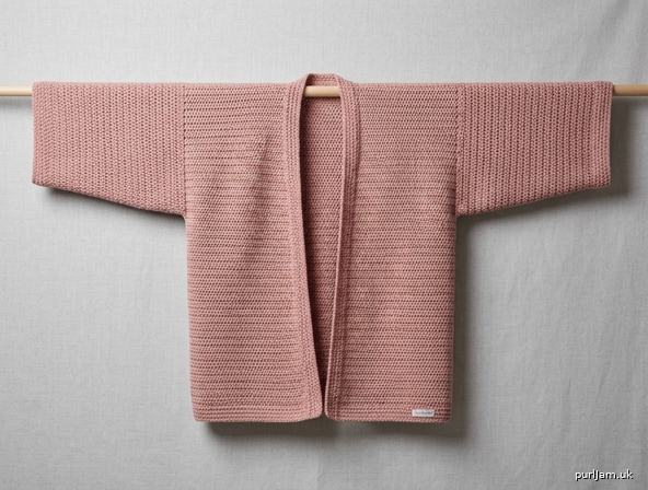 Dusty Rose Kimono Cardigan
