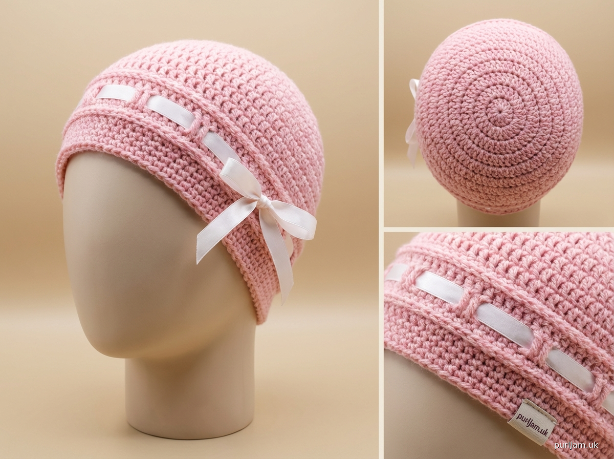 Coquette Beanie Crochet Pattern