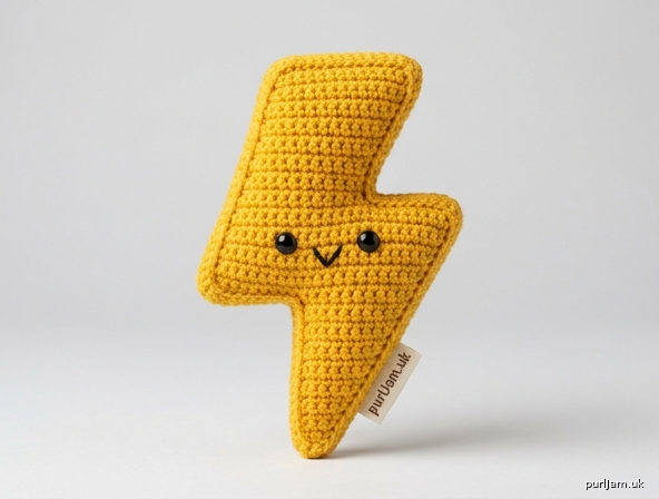 Amigurumi Lightning Bolt