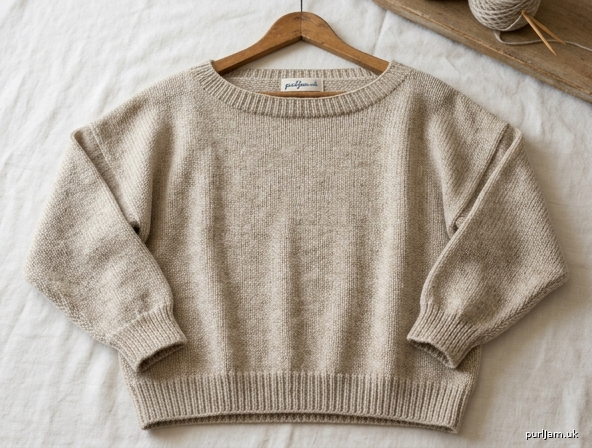 Carlo Oversized Drop Shoulder Boatneck Pullover