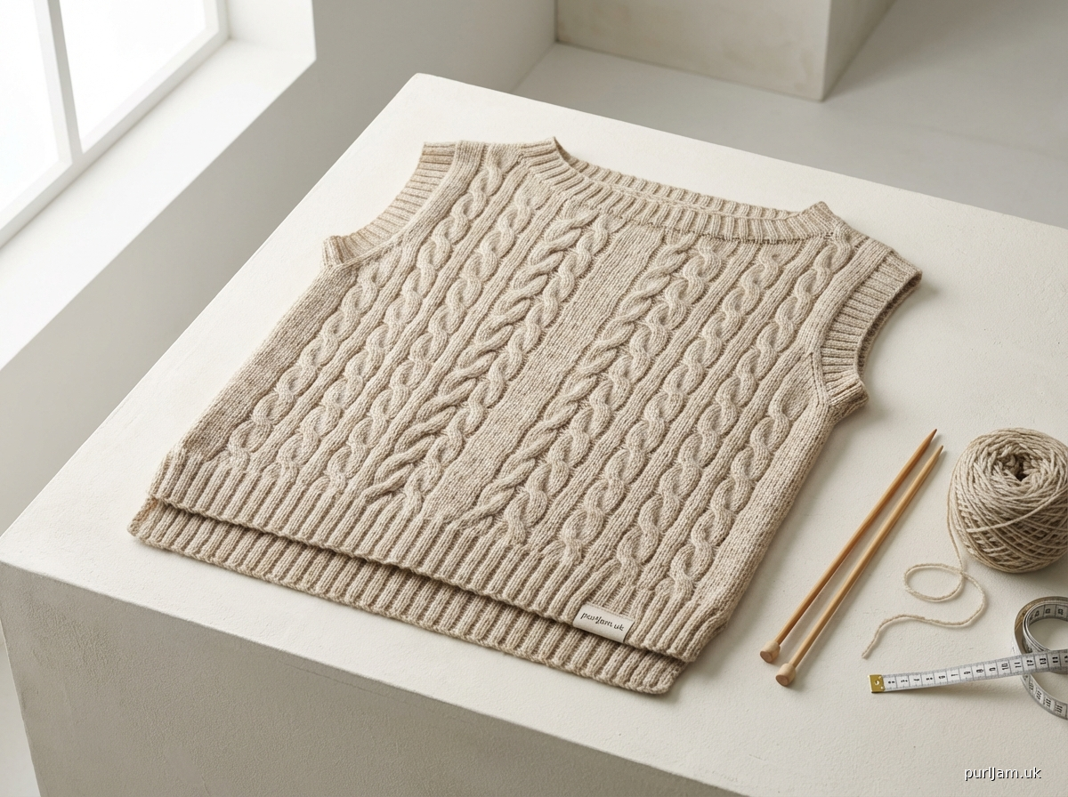 Boat Neck Cable Tank Top