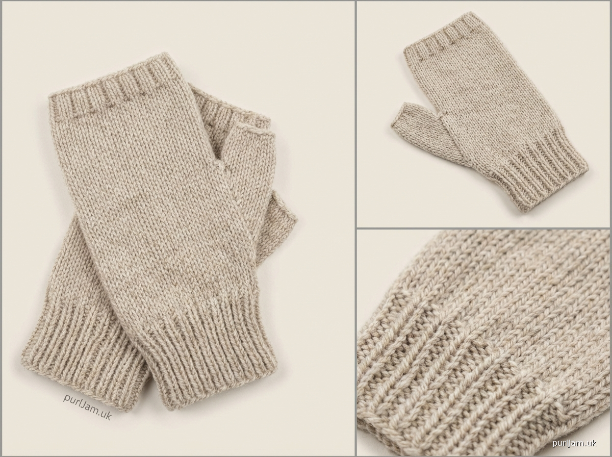Cosy Fingerless Mitts