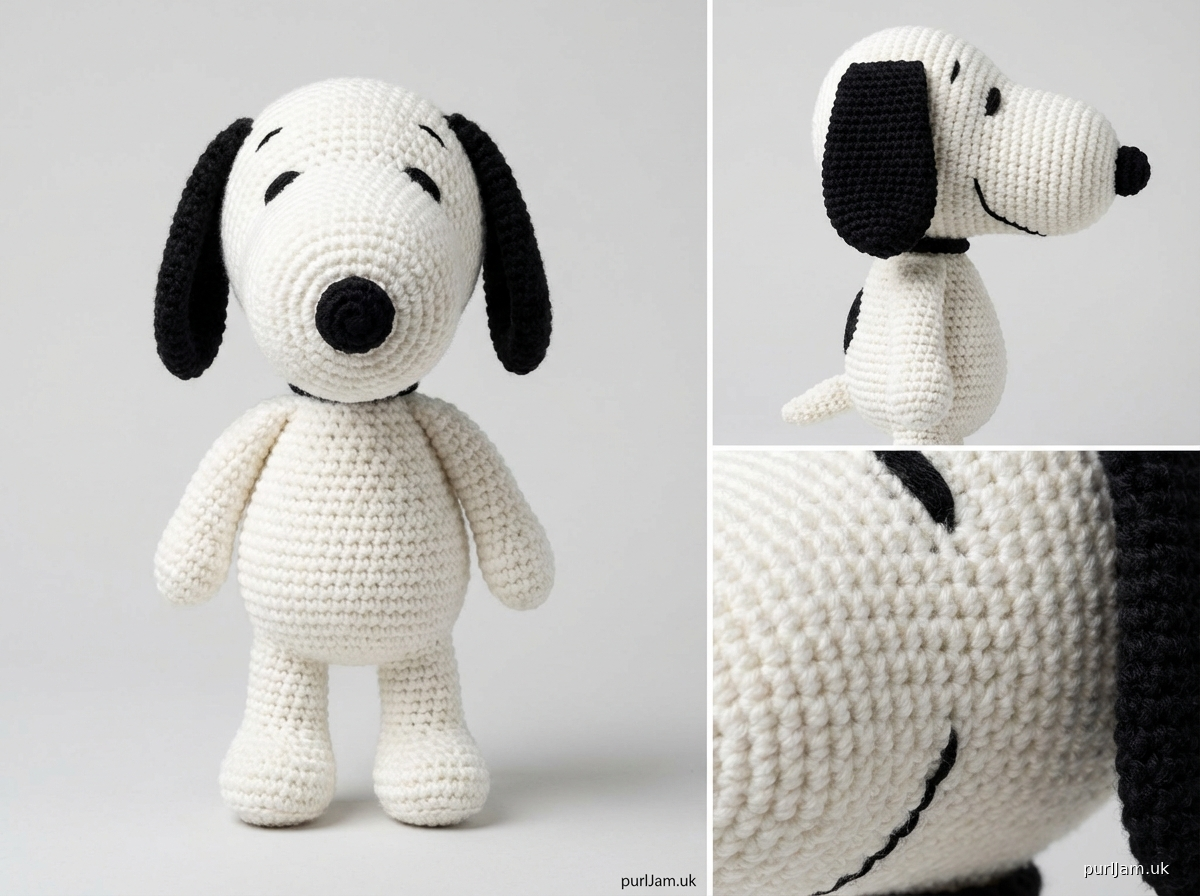 Snoopy Crochet Pattern