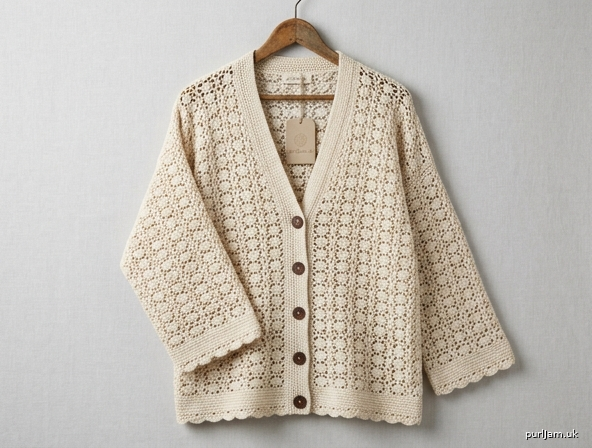 Floral Lace Closed Cardigan