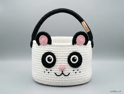 Stitch chart guide image for Pandy Paws–Inspired Trick-or-Treat Bucket