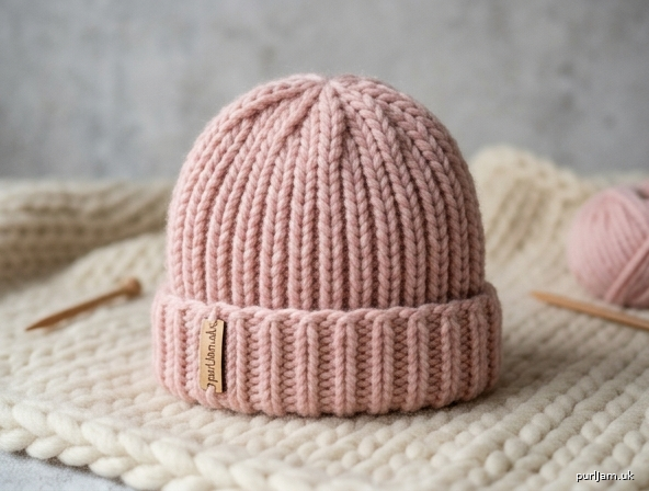Quick Ribbed Newborn Hat