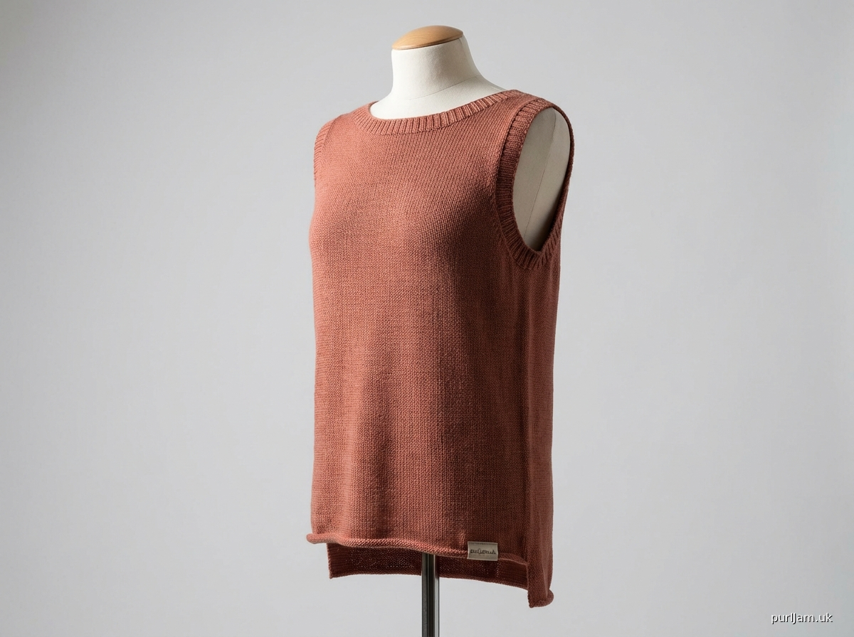 Longline Boat Neck Tank Top