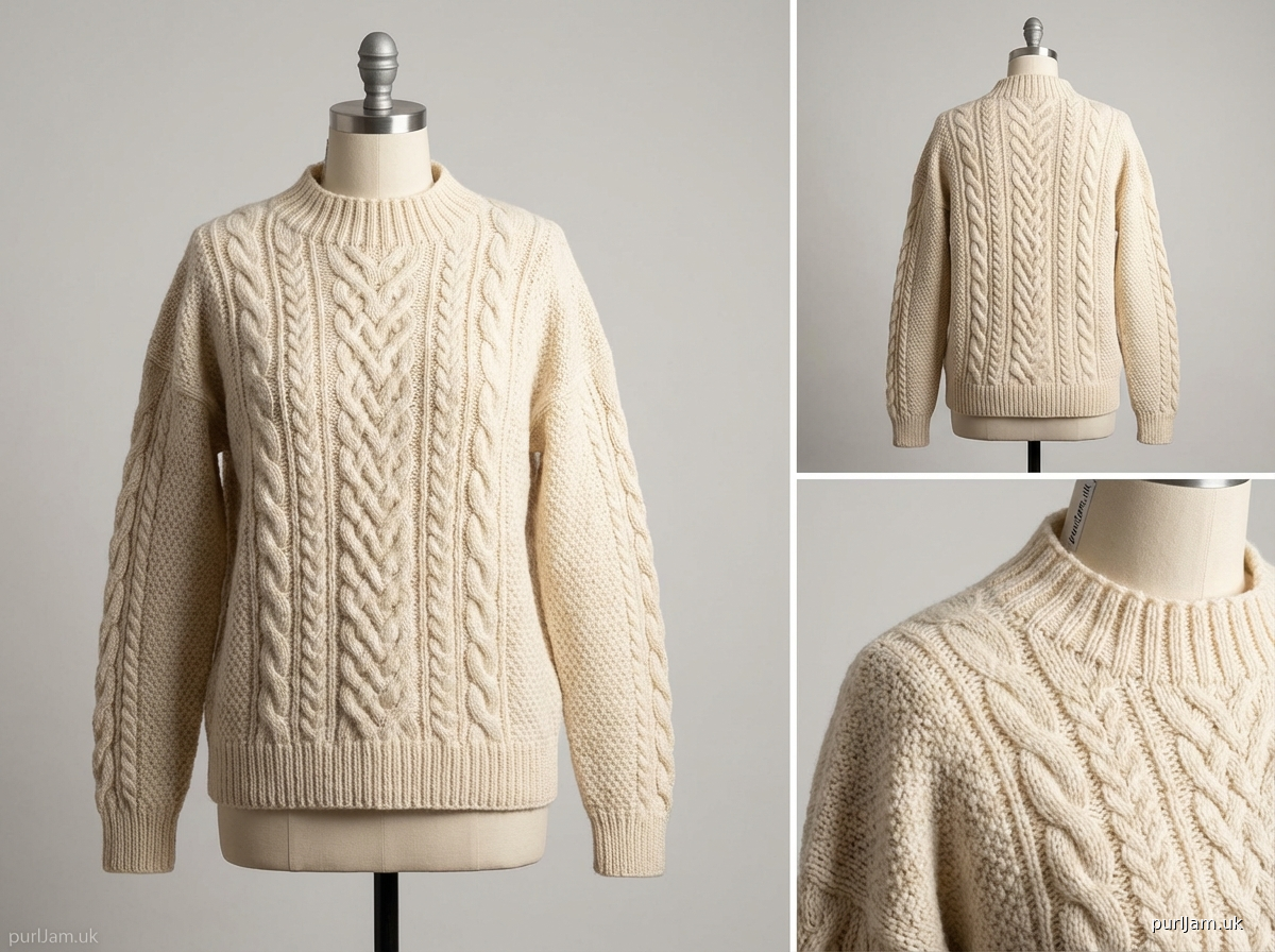 Classic Cable Aran Pullover