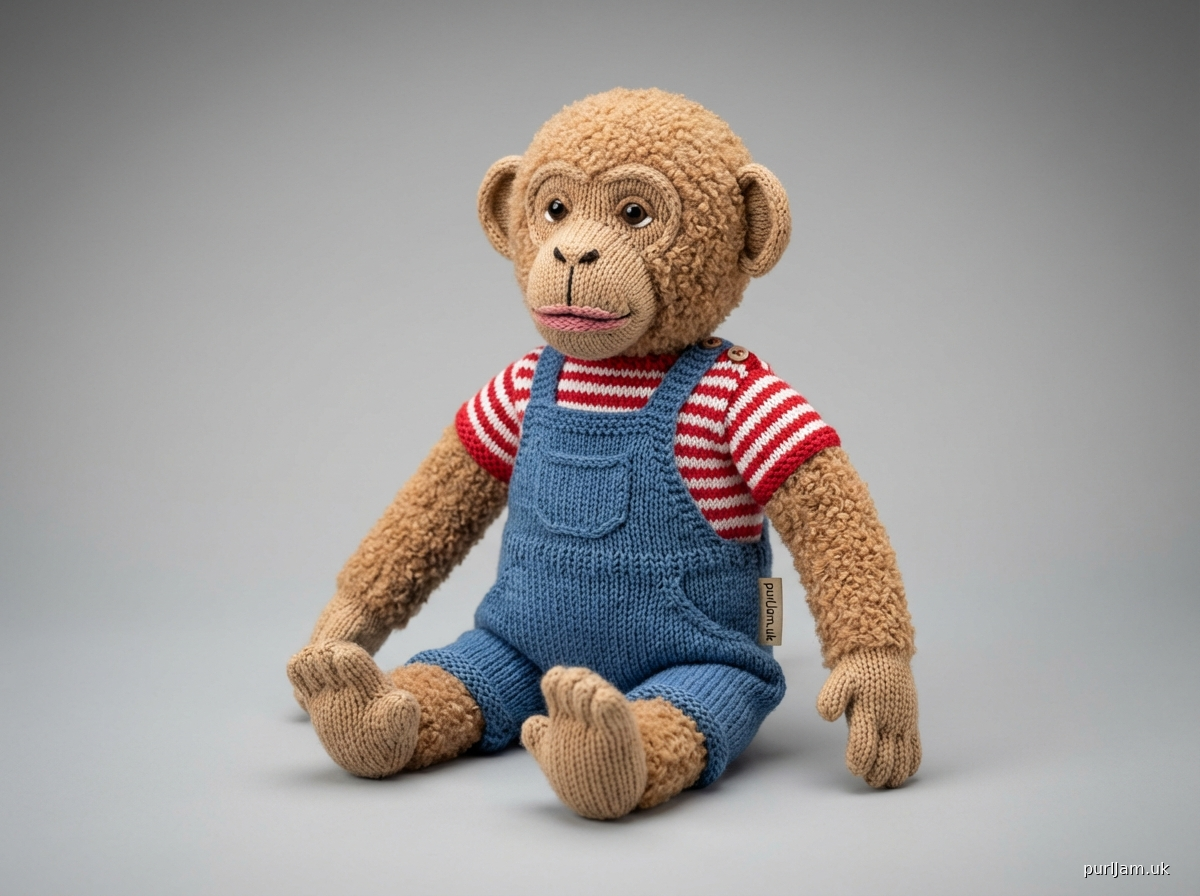 Baby Macaque Knitting Pattern