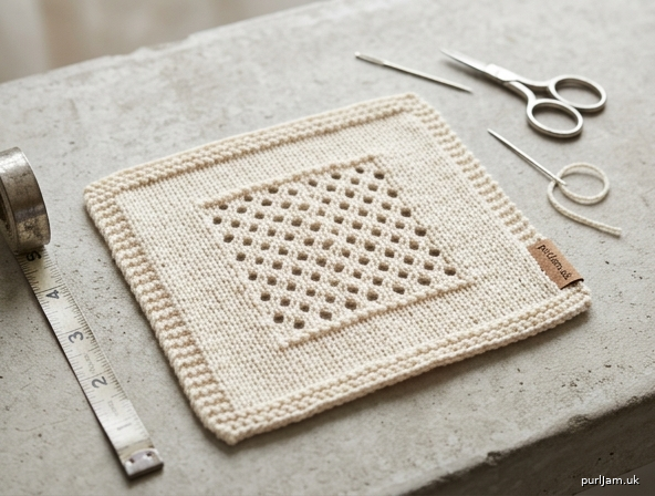 Little Lace Square Dishcloth