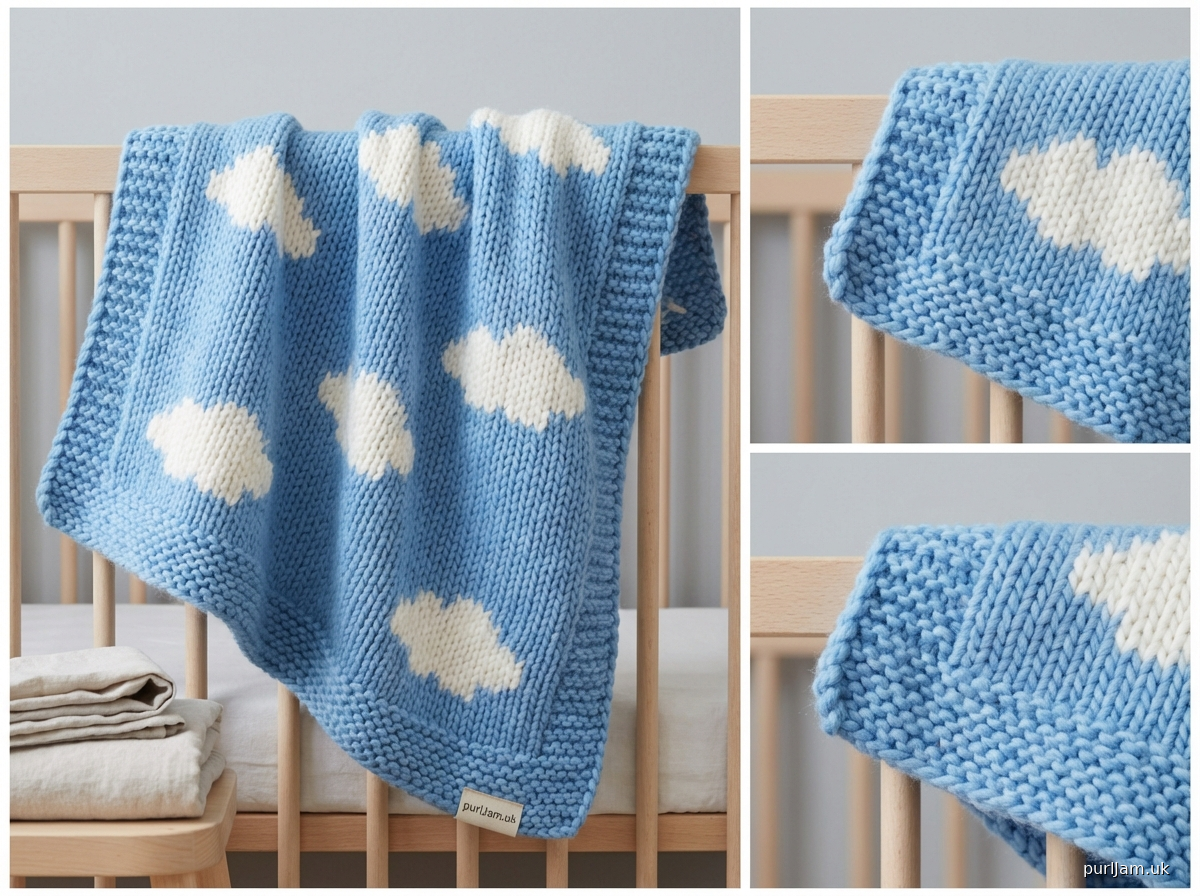 Clouds Baby Blanket
