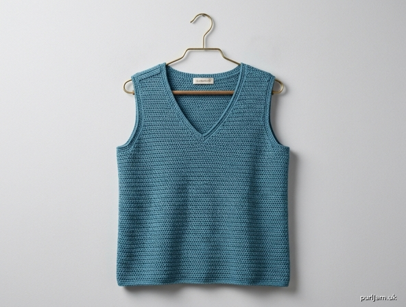V Neck Crochet Blouse