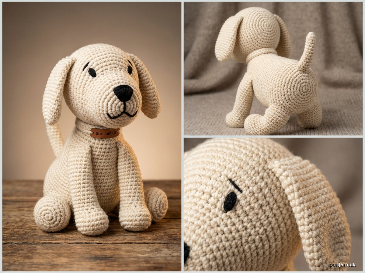 Simple Crochet Dog Amigurumi