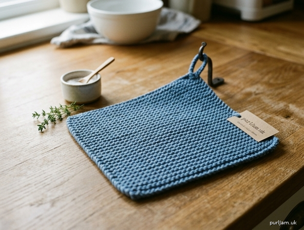 The Double Thick Round Potholder