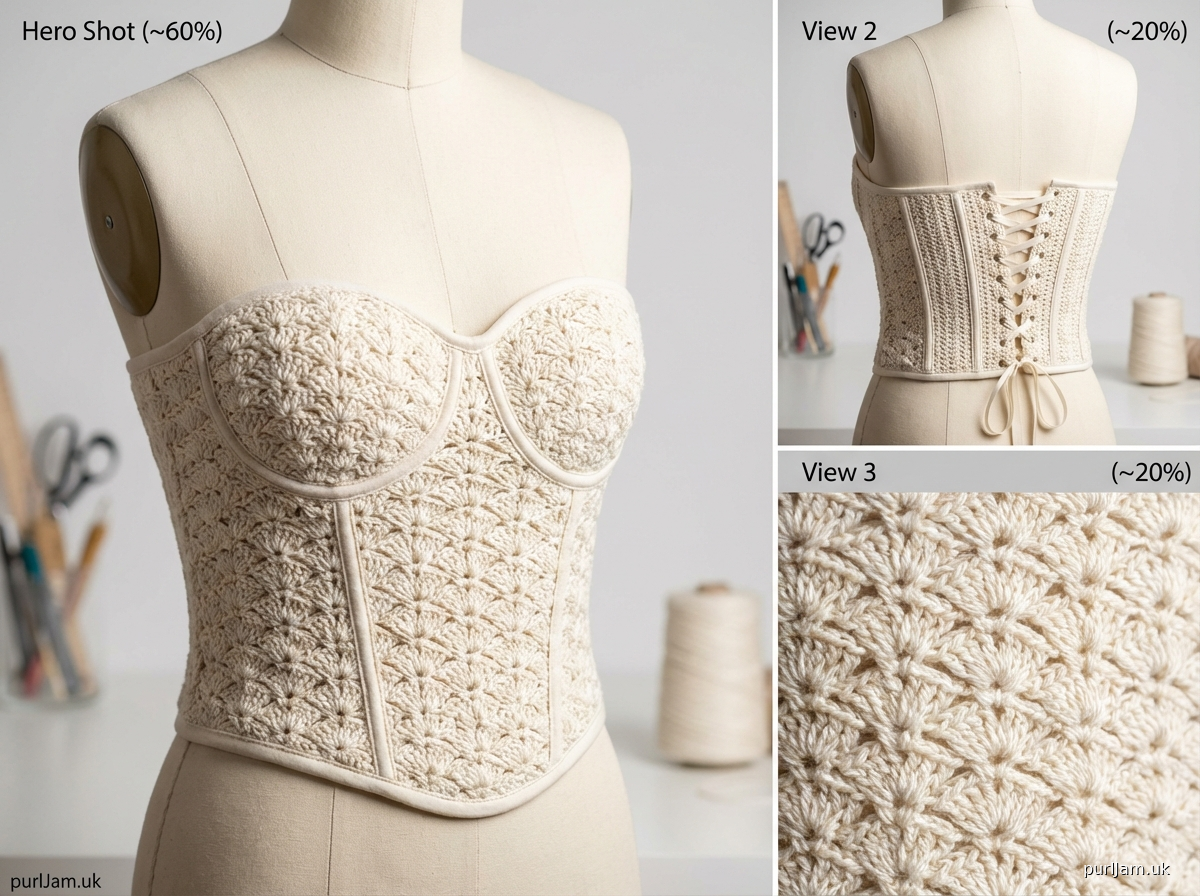 Couture Crochet Corset Top