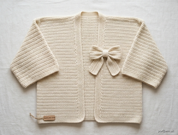 Breezy Bow Kimono Cardigan