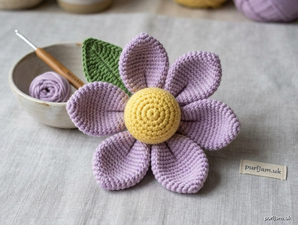 Blooming Flower Crochet Pattern