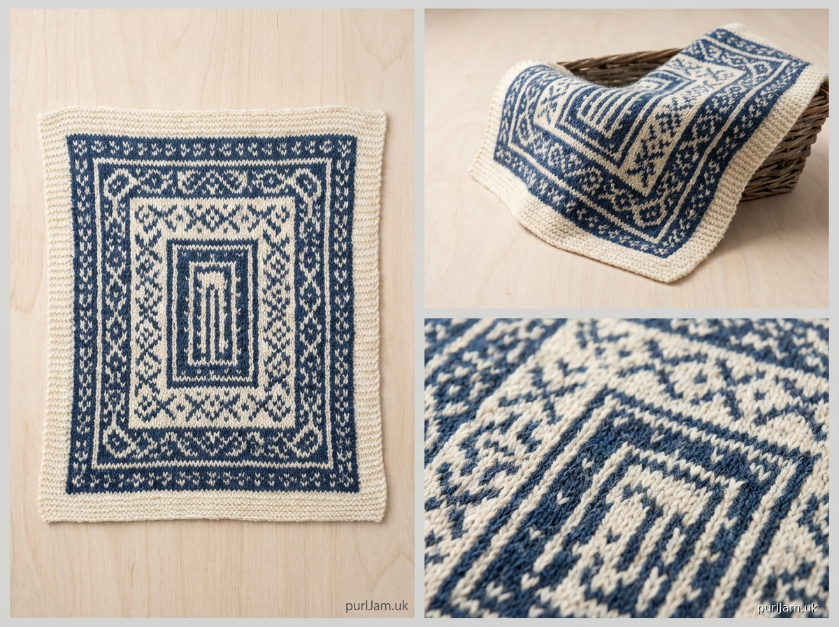 Squared Arch Fair Isle Motif