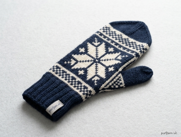 Nordic Star Mittens