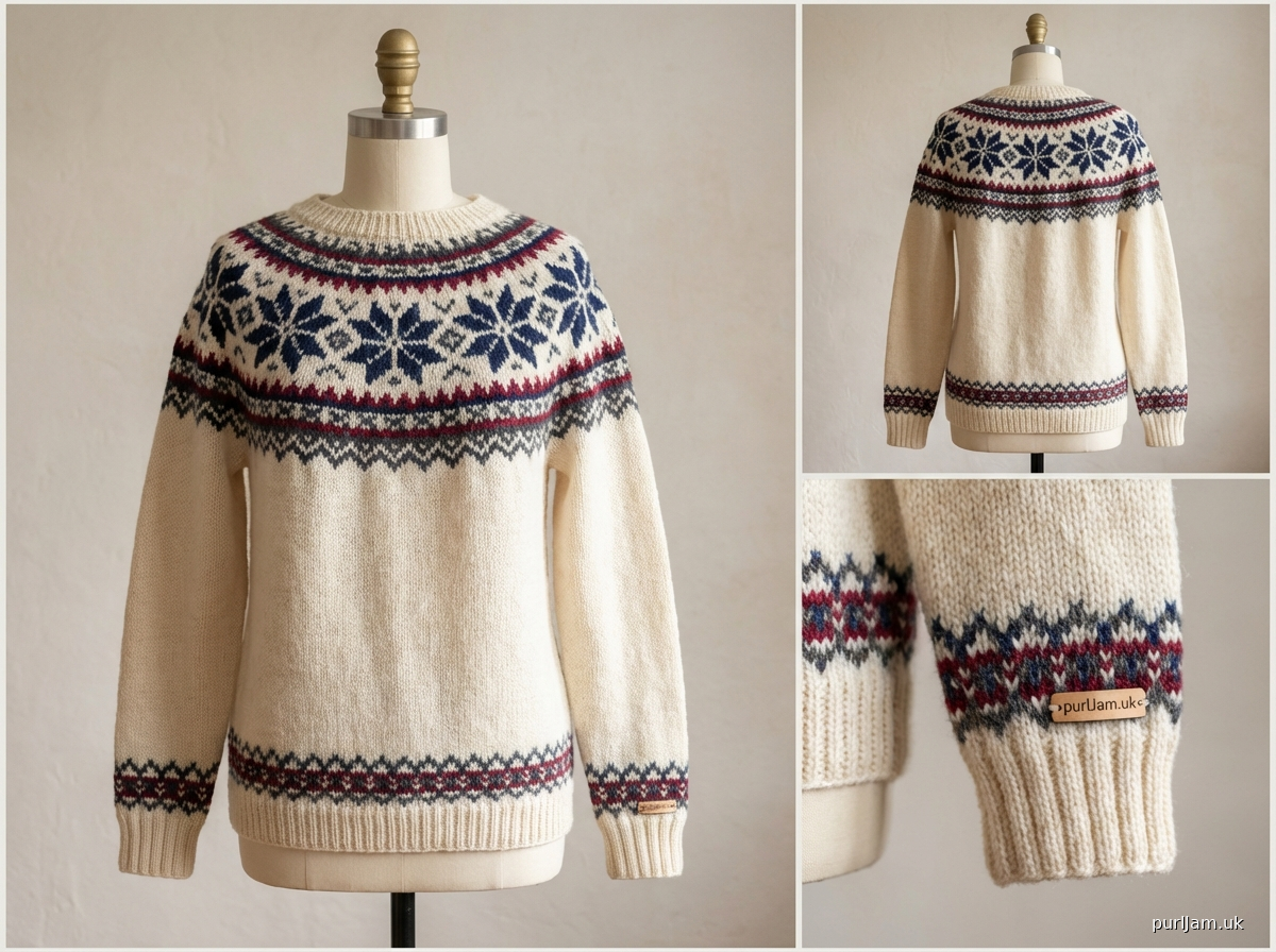 Norwegian Snowflake Pullover