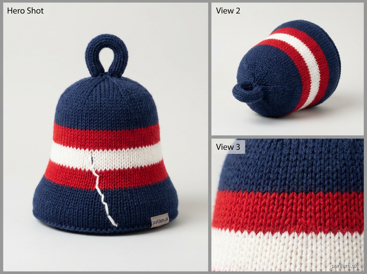 Liberty Bell Amigurumi