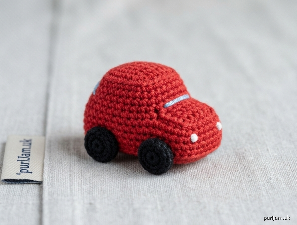 Mini Crochet Car Tiny Tot Motor