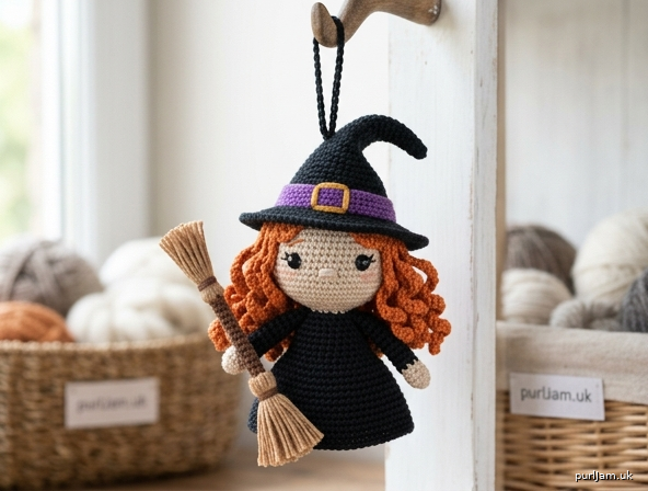 Generated preview image for Crochet Witch Ornament