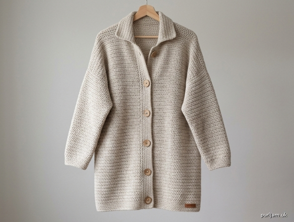 Cozy Button Down Long Cardigan