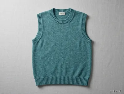 Stitch chart guide image for Basic Crew-Neck Vest