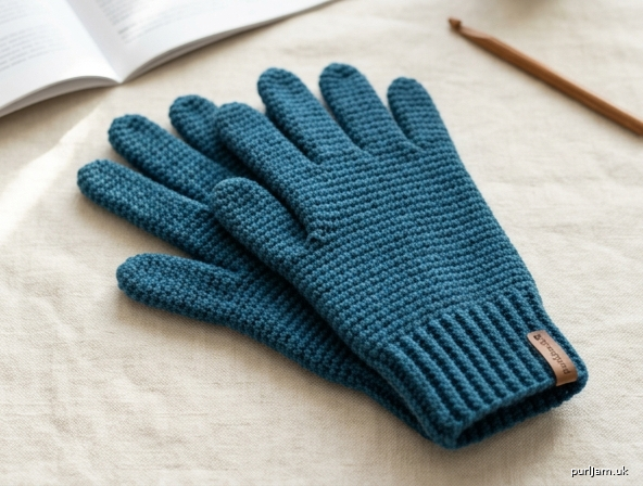 Full Finger Crochet Gloves