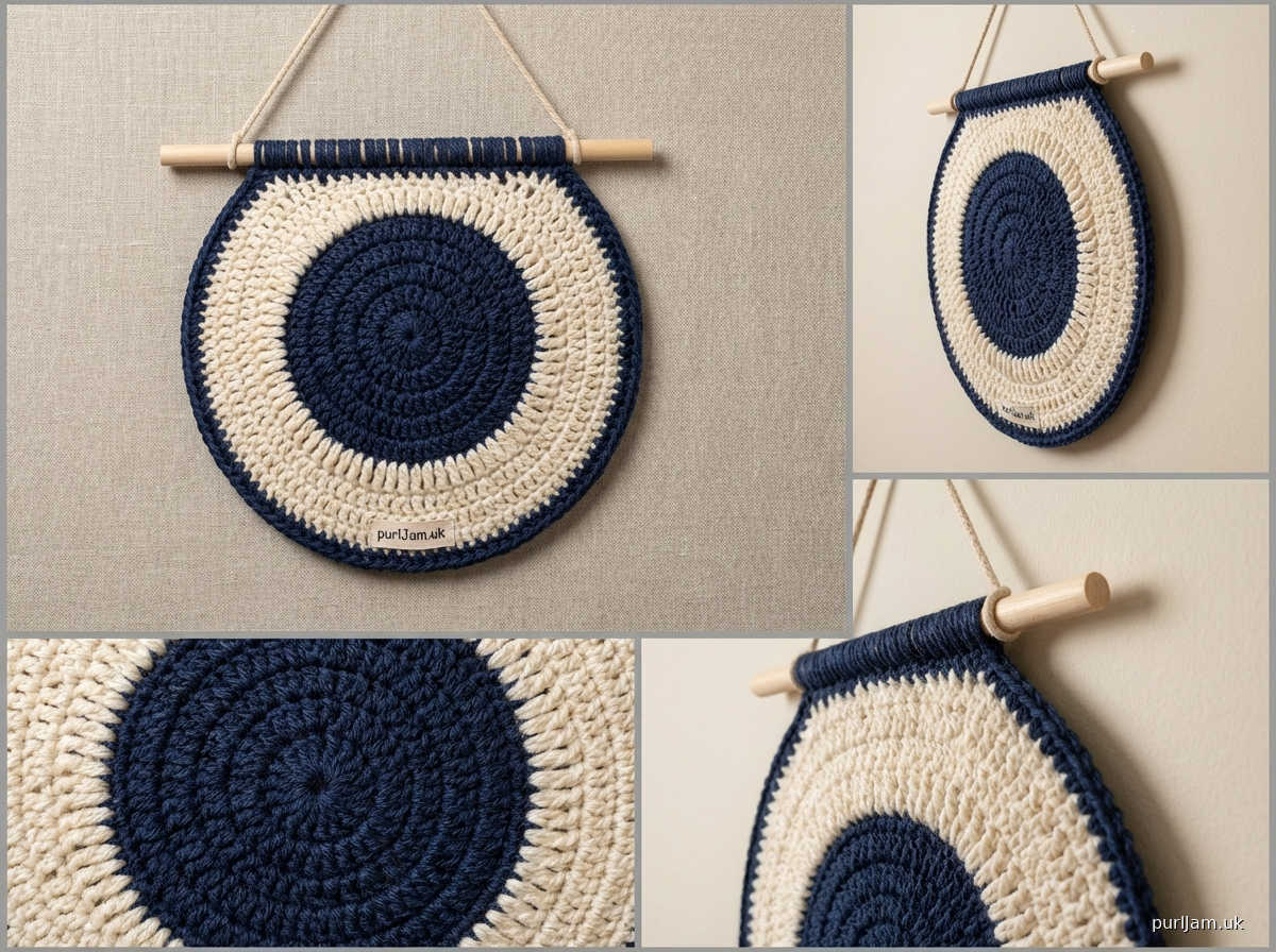 Textured Circle Wall Art