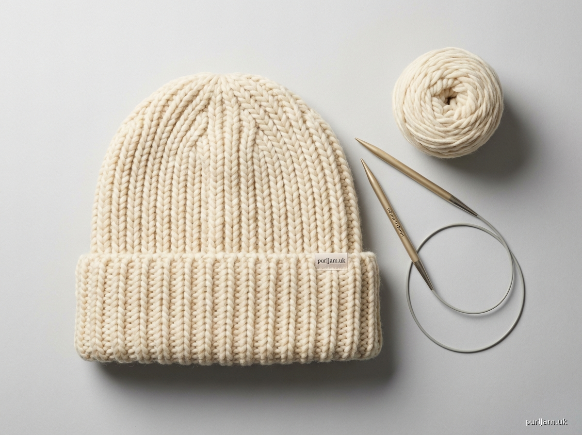 Big Cuff Ribbed Beanie