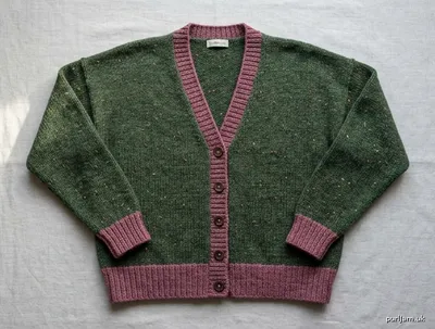 Stitch chart guide image for Fynbos Drop-Sleeve Cardigan