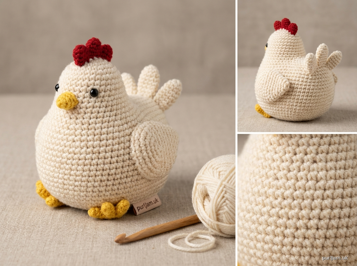 Crochet Chicken Amigurumi Pattern