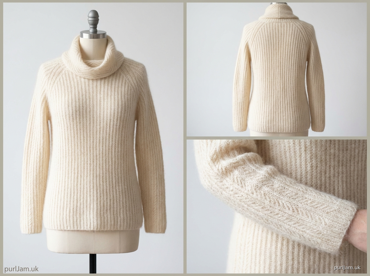 Draped Cowl Raglan Pullover