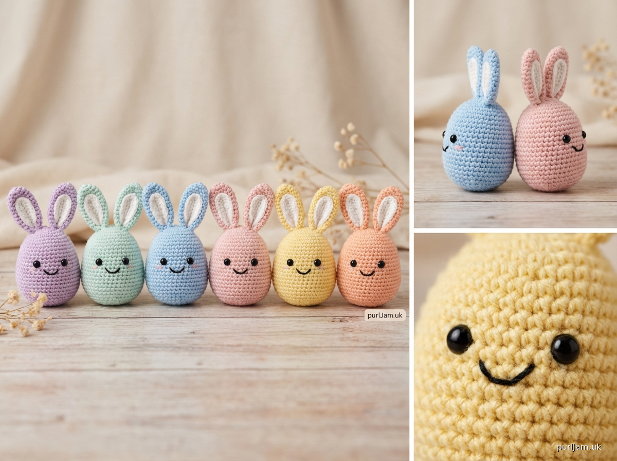 Hoppy Easter Egg Amigurumi