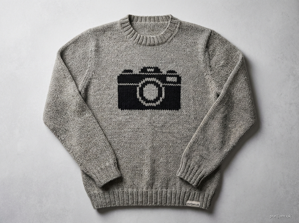 Camera Crew Neck Pullover