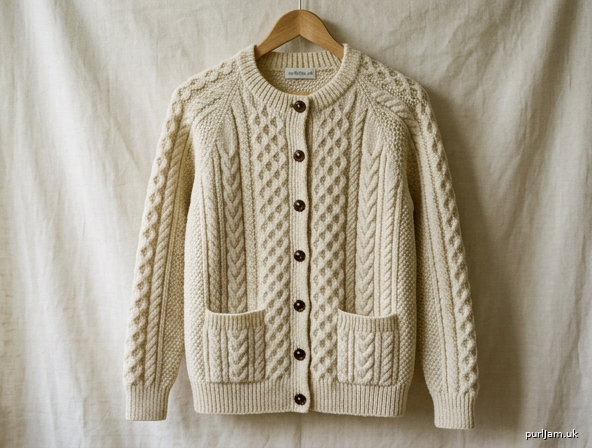 Inishmaan Aran Cardigan