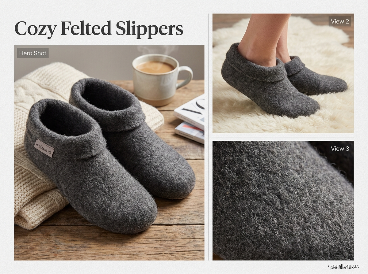 Cozy Felted Slippers