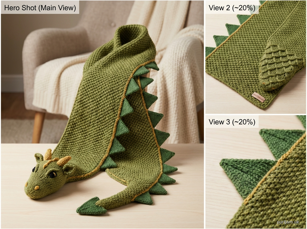 Baby Dragon Scarf
