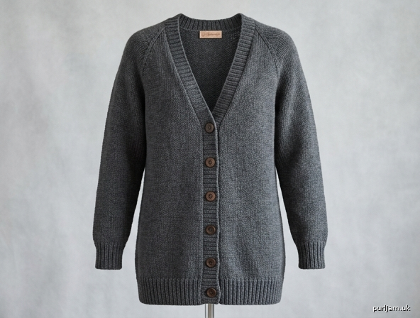 Longline V Neck Raglan Cardigan
