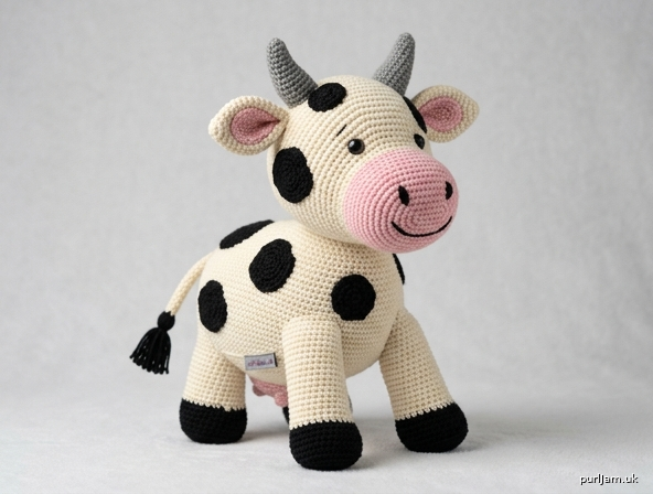 Generated preview image for Charlie the Cow — Double-Size Amigurumi (Advanced)
