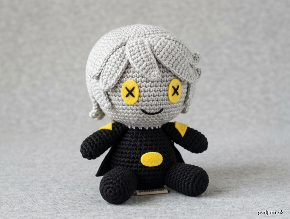 Generated preview image for N (Murder Drones) Chibi Plushie – Easy Crochet Pattern
