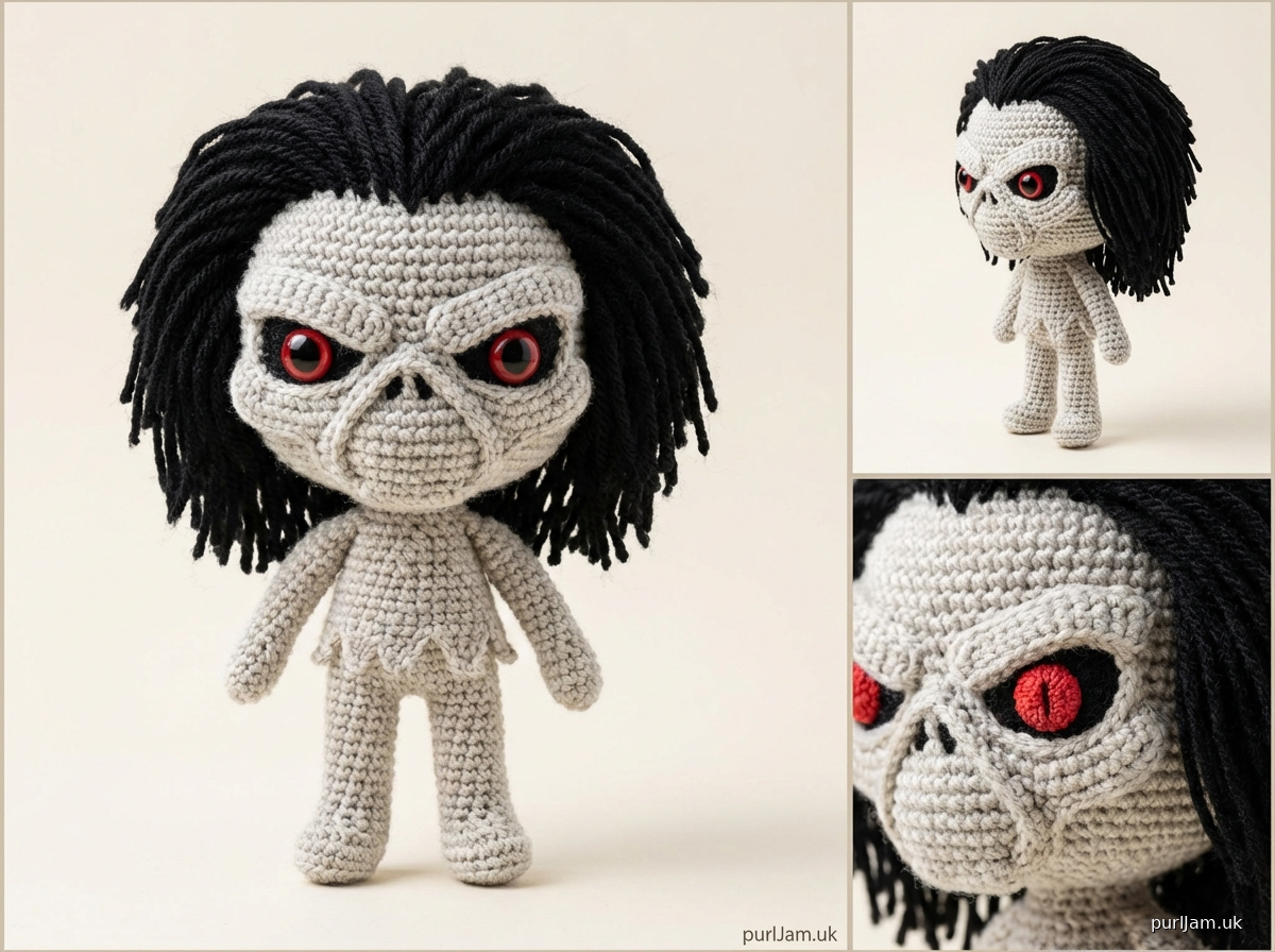 Eddie The Head Amigurumi