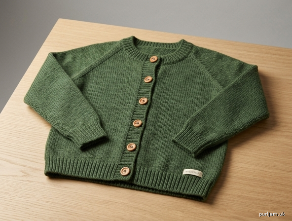 Childrens Basic Stockinette Cardigan