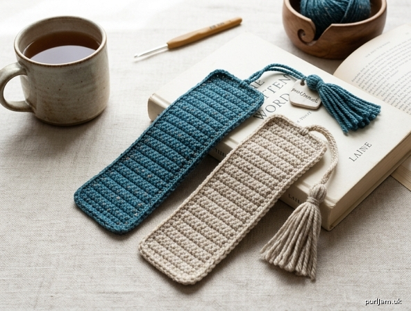 Simple Worsted Bookmarks