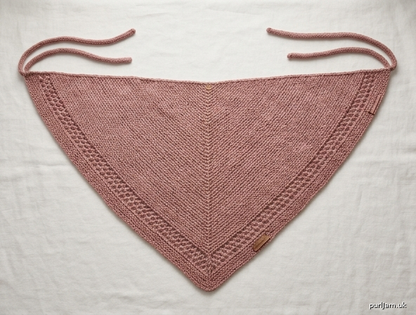 Hip Wrap Triangle Shawl