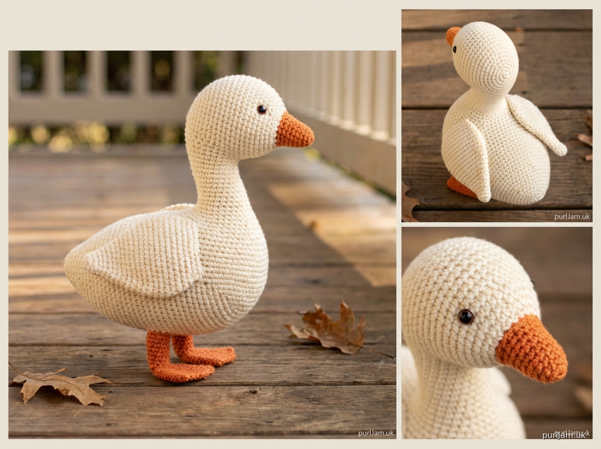Porch Goose Crochet Pattern